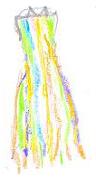Female grass rainbow dress.JPG